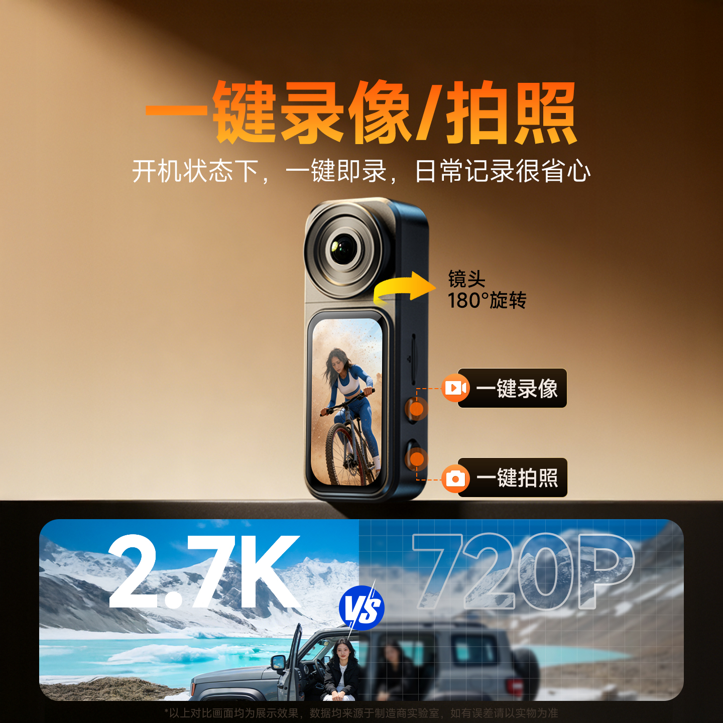 2.7K Pocket Action Camera, Equ - Sports Equipment Images avis et prix