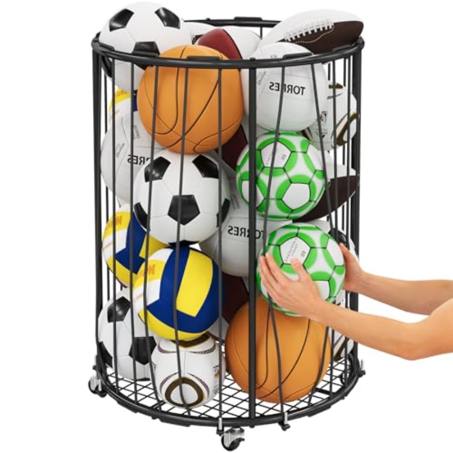 Garage Ball Storage: Round Spo - Sports Equipment Garage Storage avis et prix
