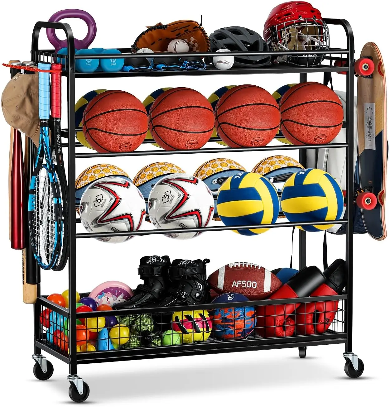 Garage Sports Equipment Organi - Sports Equipment Garage Storage avis et prix