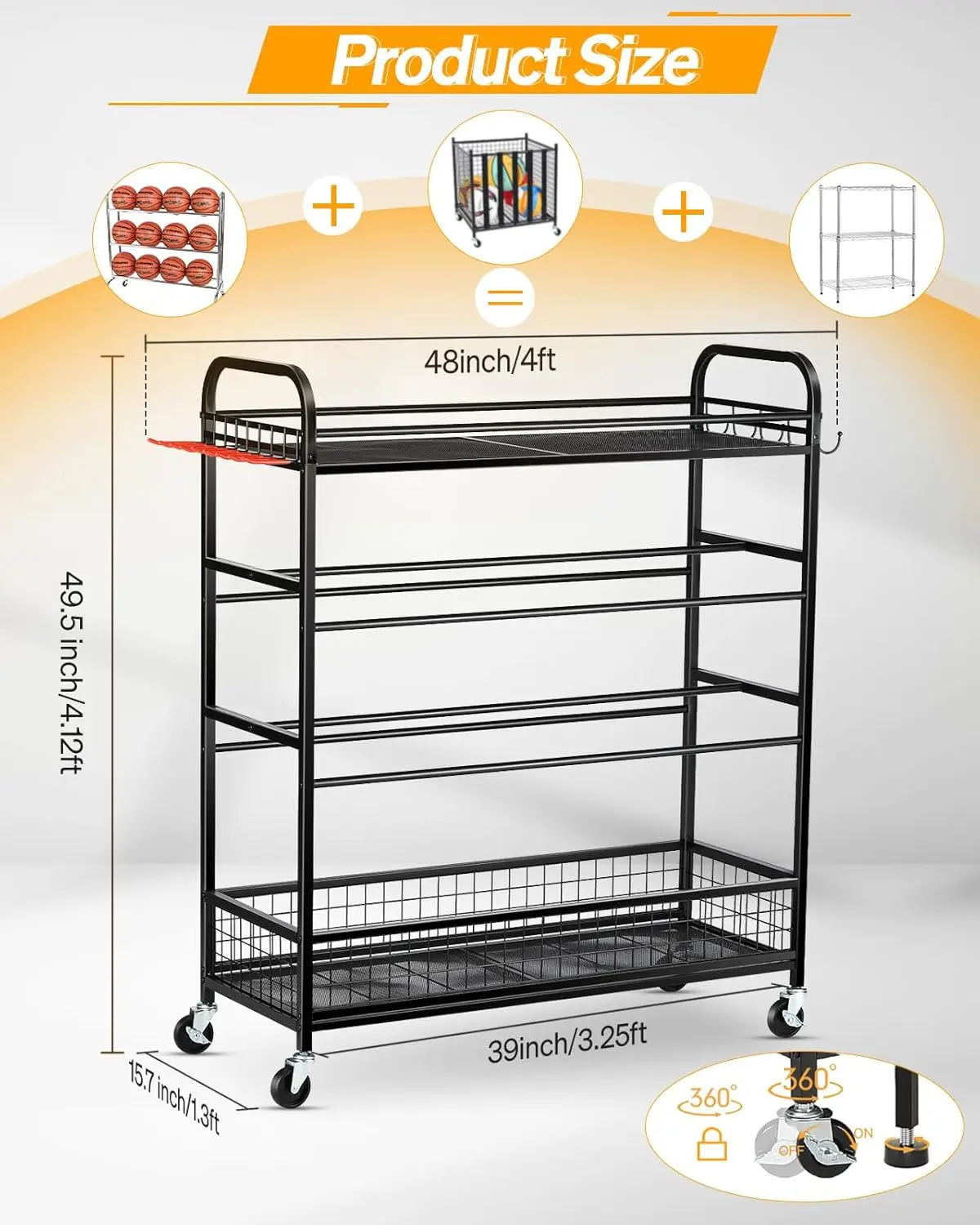 Garage Sports Equipment Organi - Sports Equipment Garage Storage avis et prix