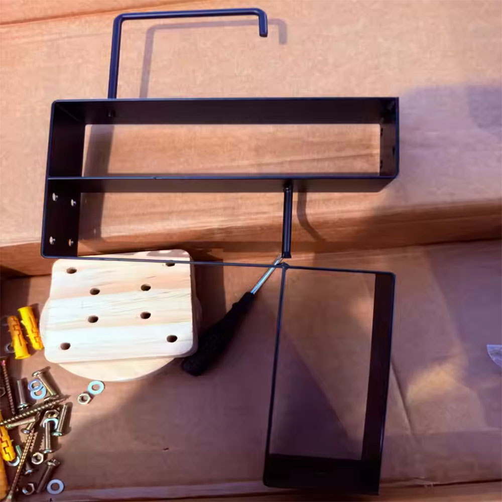 Wood Motorcycle Helmet Holder  - Sports Equipment Rack avis et prix