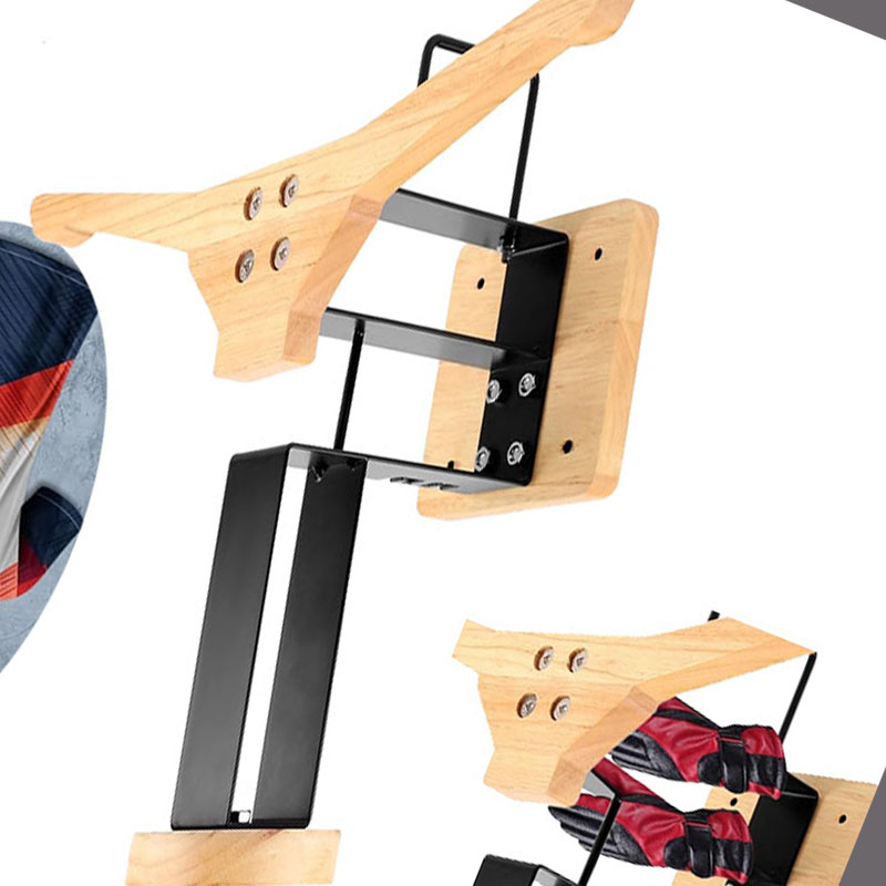 Wood Motorcycle Helmet Holder  - Sports Equipment Rack avis et prix