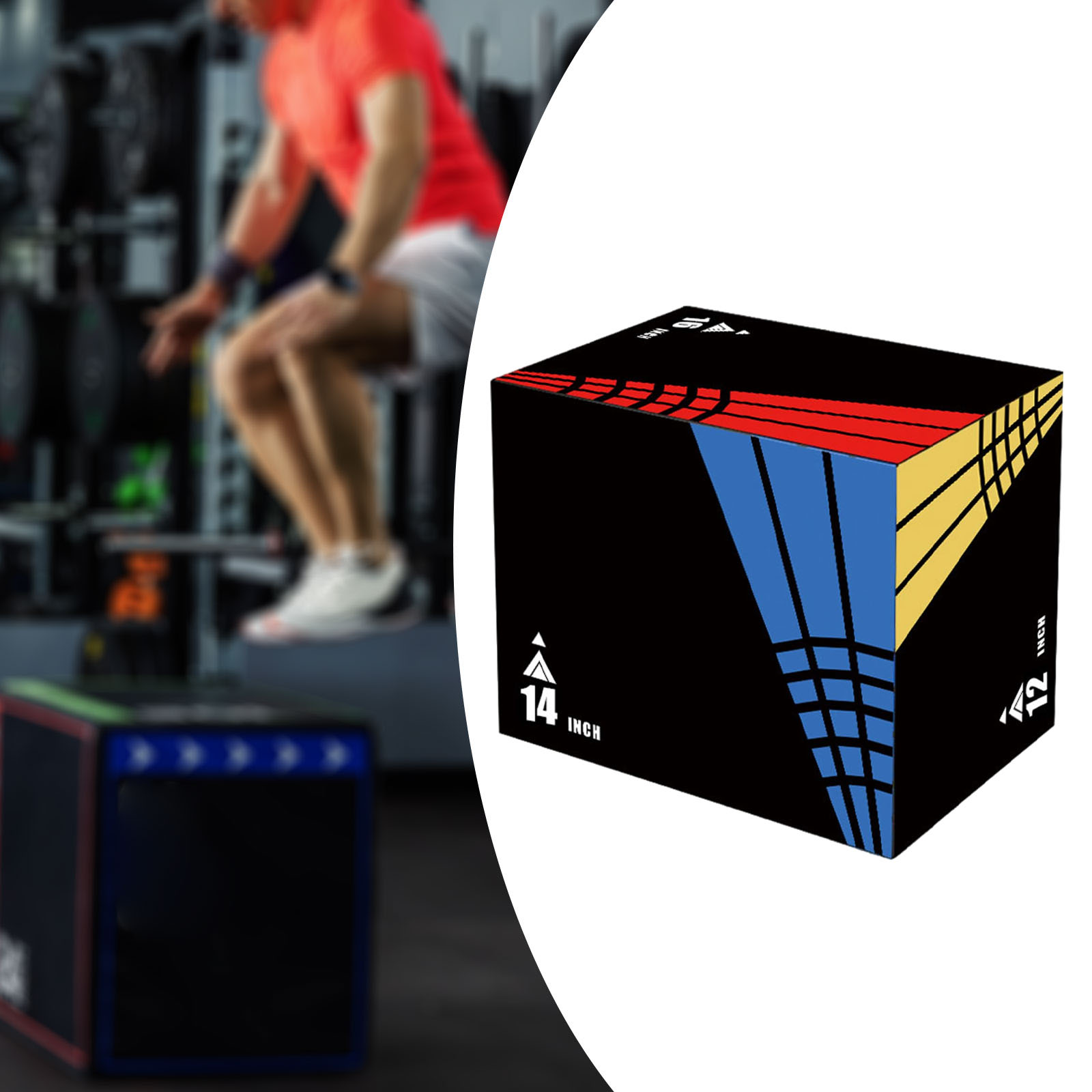 3-in-1Jump Box Plyometric Box  - Sports Equipment Names avis et prix