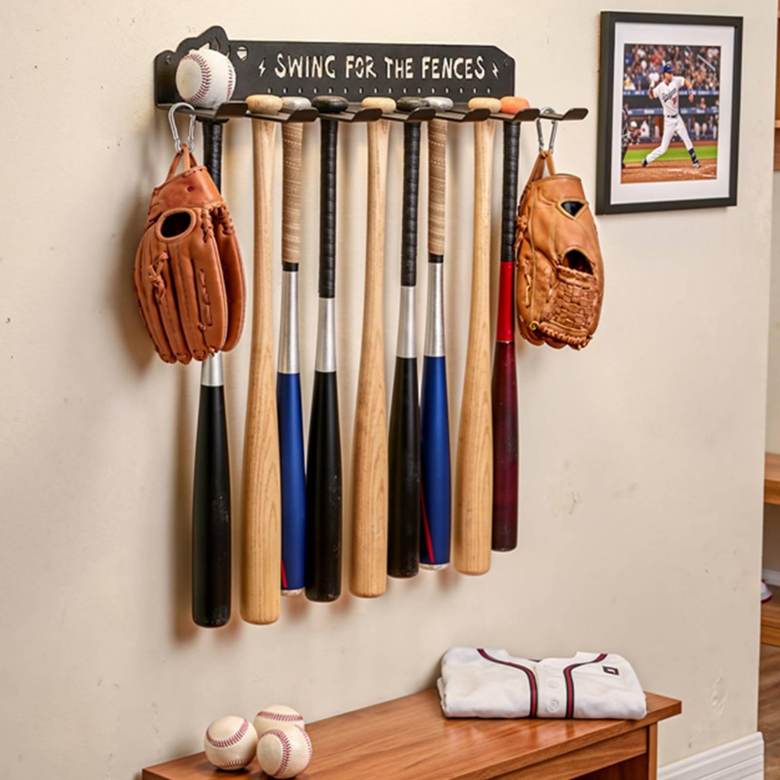 8 Hook Sports Equipment Rack H - Sports Equipment Us avis et prix