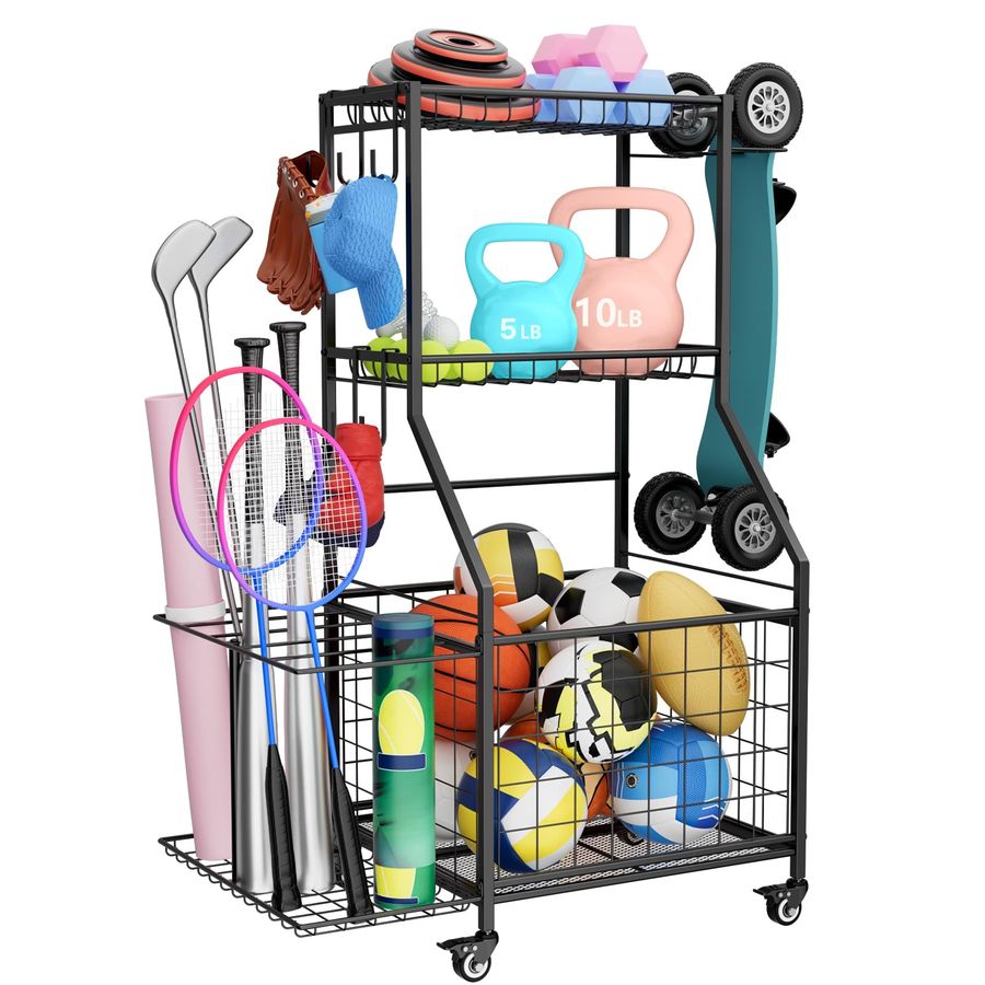 Sports Equipment Organizer, Ga - Sports Equipment Garage Storage avis et prix
