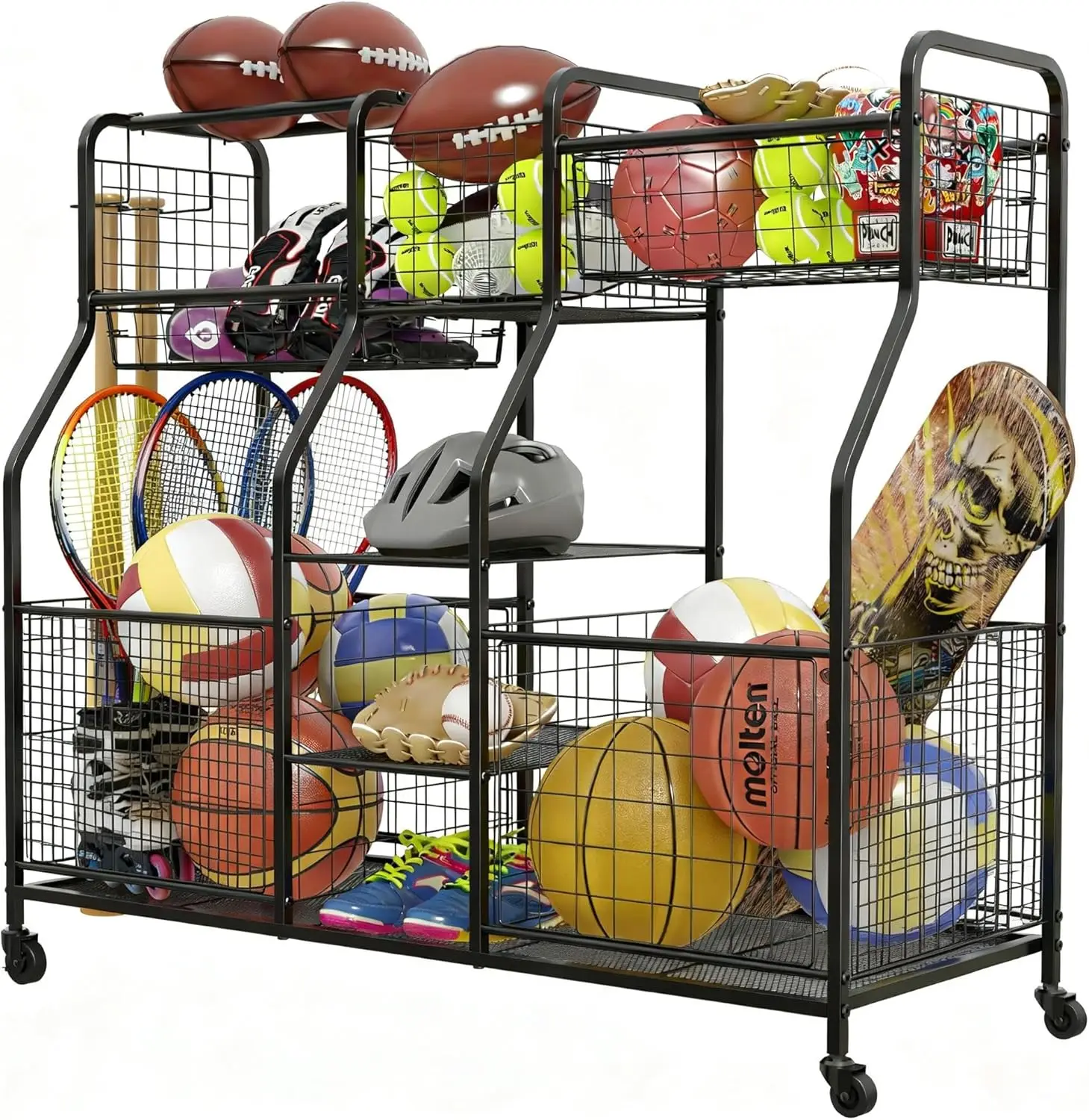 Garage Sports Equipment Organi - Sports Equipment Garage Storage avis et prix