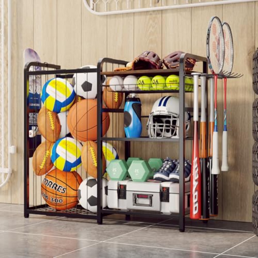 Garage Sports Equipment Organi - Sports Equipment Garage Storage avis et prix