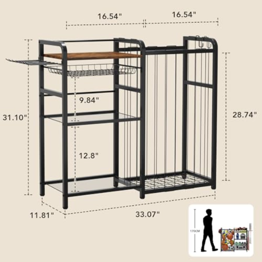 Garage Sports Equipment Organi - Sports Equipment Garage Storage avis et prix