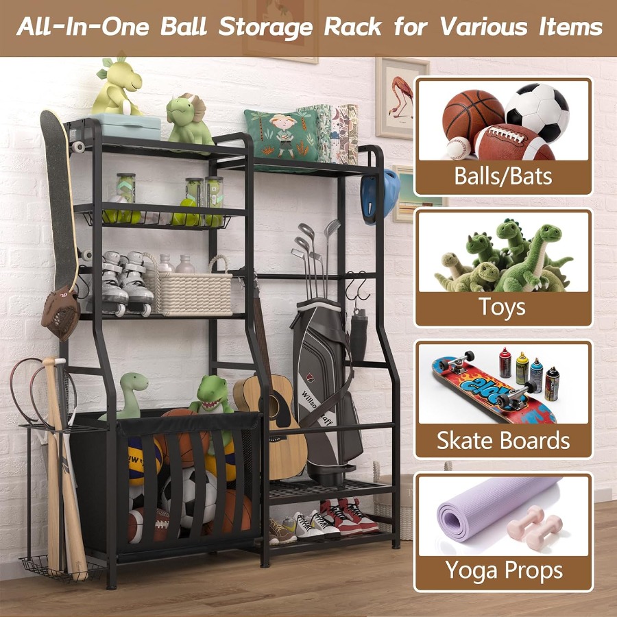 Garage Sports Equipment Organi - Sports Equipment Garage Storage avis et prix