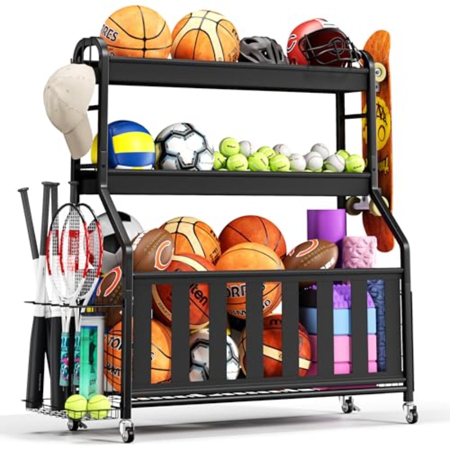 Sports Equipment Organizer Rol - Sports Equipment Garage Storage avis et prix