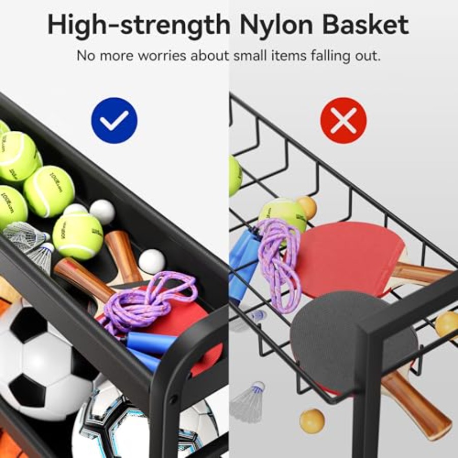 Sports Equipment Organizer Rol - Sports Equipment Garage Storage avis et prix