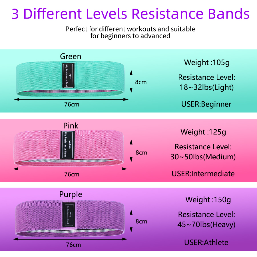 Fabric Resistance Hip Booty Ba - Sports Equipment Supplies avis et prix