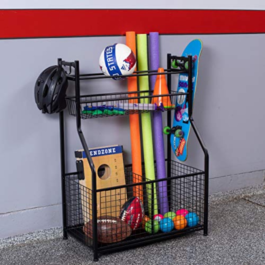 Sports Equipment Ball Organize - Sports Equipment Garage Storage avis et prix