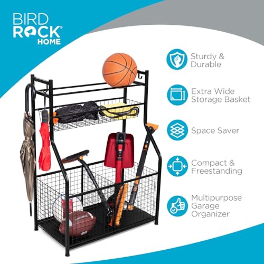 Sports Equipment Ball Organize - Sports Equipment Garage Storage avis et prix