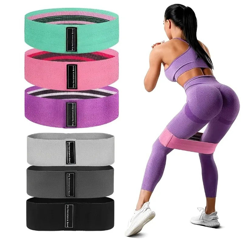 3Pcs Fabric Resistance Hip Boo - Sports Equipment Supplies avis et prix