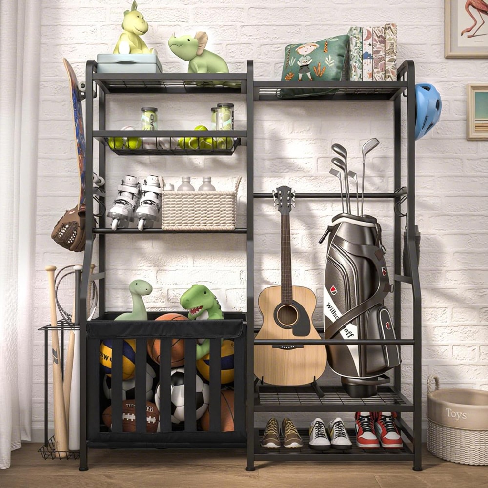 Garage Sports Equipment Organi - Sports Equipment Garage Storage avis et prix