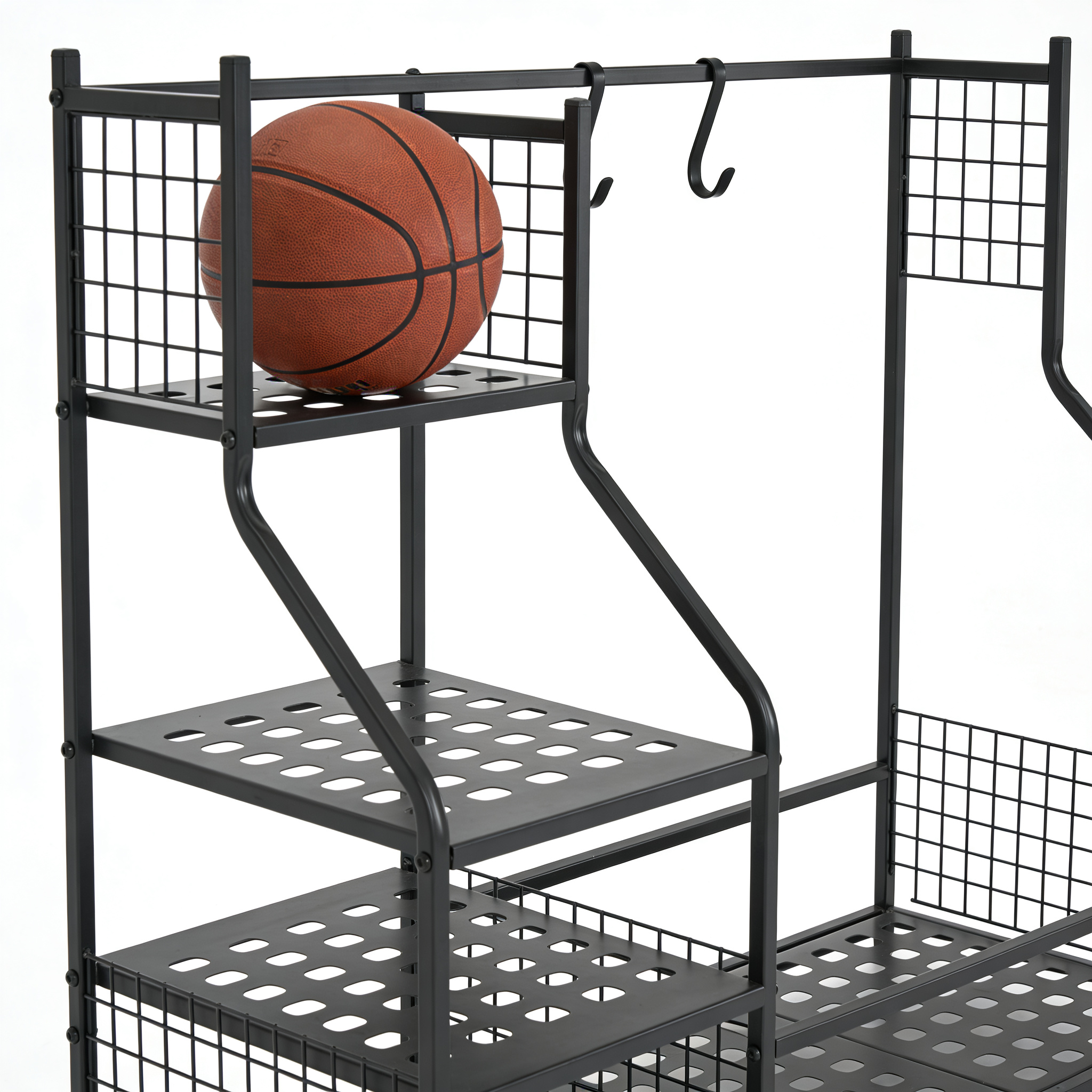 Modern Metal Display Shelf for - Sports Equipment Garage Storage avis et prix