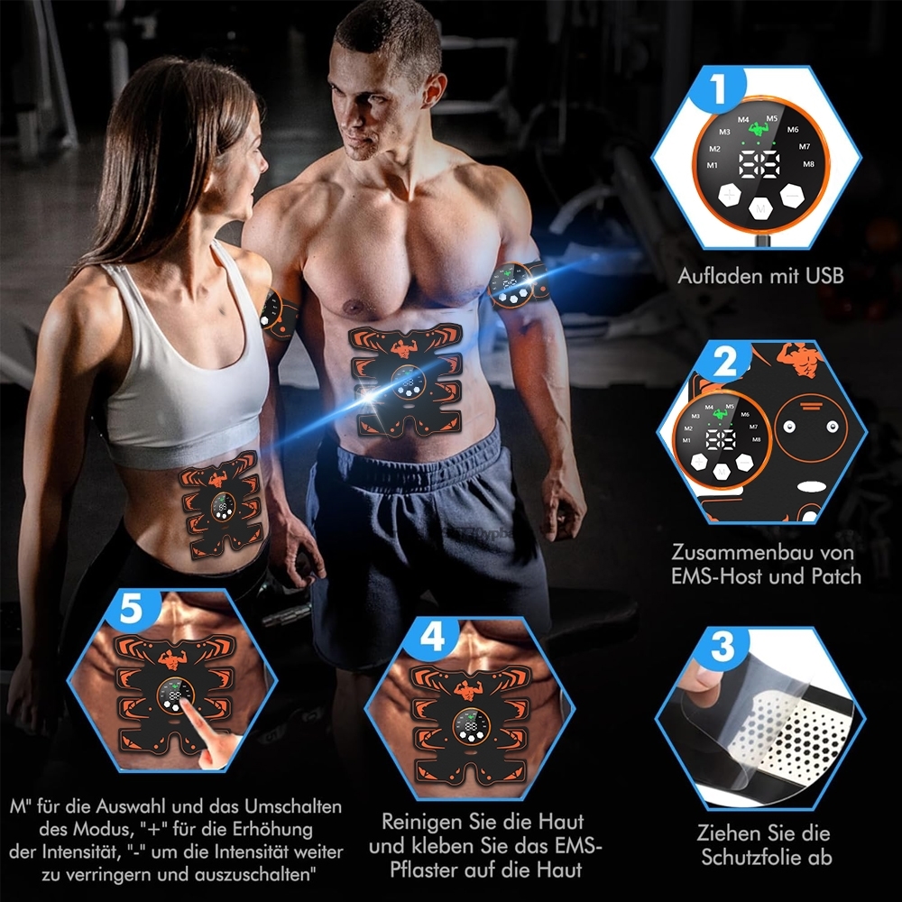 Portable EMS Abdominal Trainer - Sports Equipment Names avis et prix