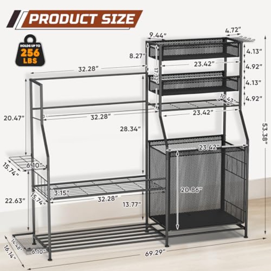Garage Sports Equipment Organi - Sports Equipment Garage Storage avis et prix
