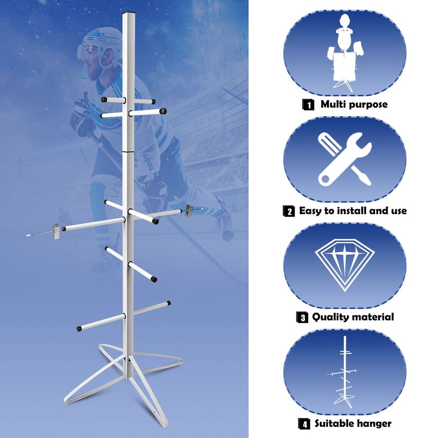 Hockey Gear Drying Rack Metal  - Sports Equipment Rack avis et prix