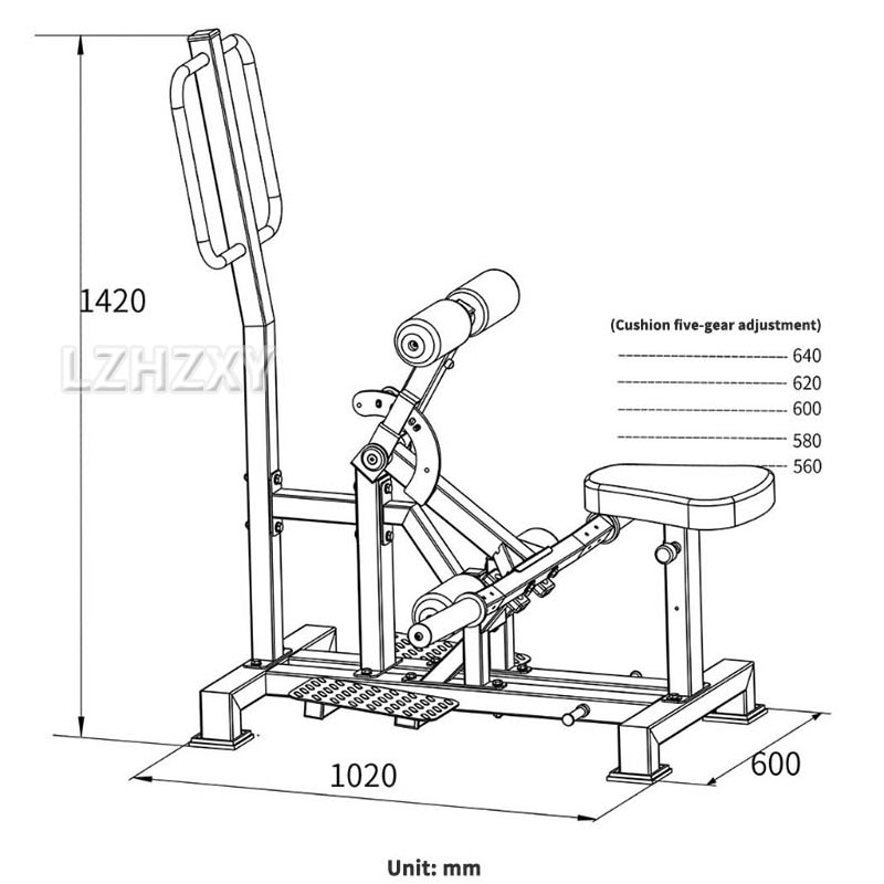 Hip trainer Squatting apparatu - Sports Equipment Names avis et prix