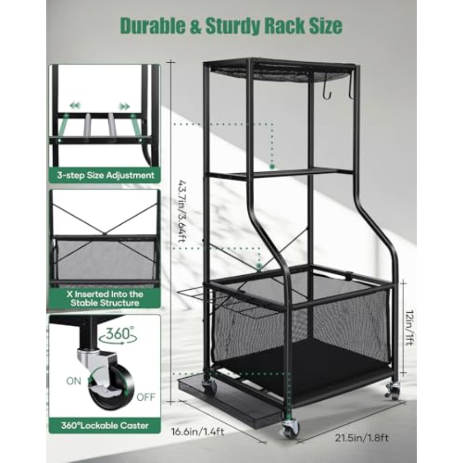 Sports Equipment Garage Organi - Sports Equipment Garage Storage avis et prix