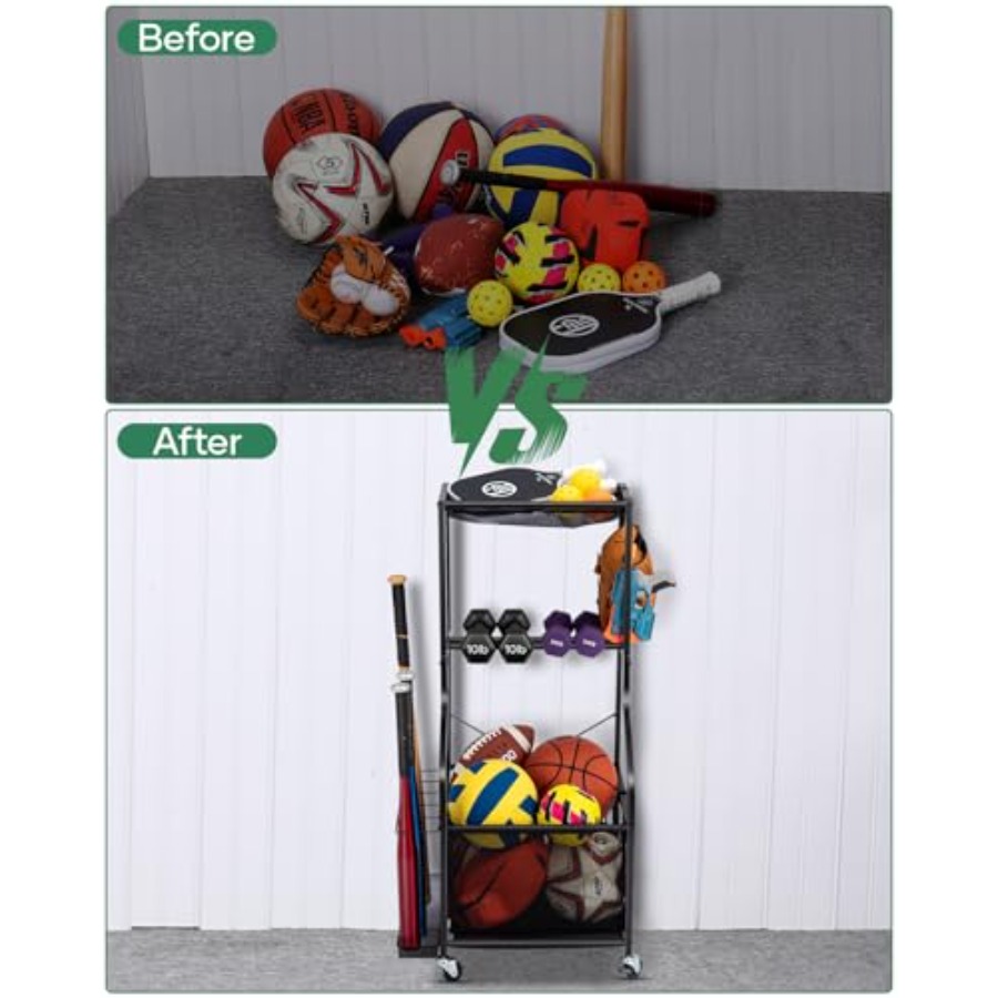 Sports Equipment Garage Organi - Sports Equipment Garage Storage avis et prix