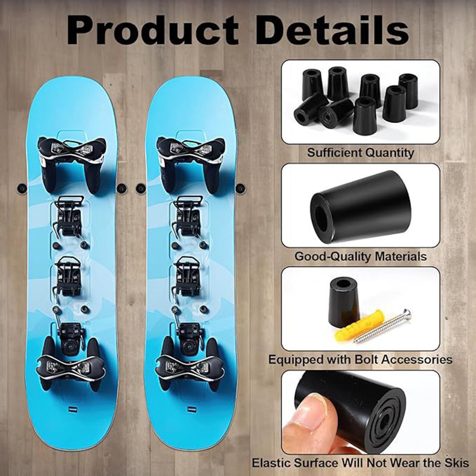 Ski Holders For Wall Vertical  - Sports Equipment Garage Storage avis et prix