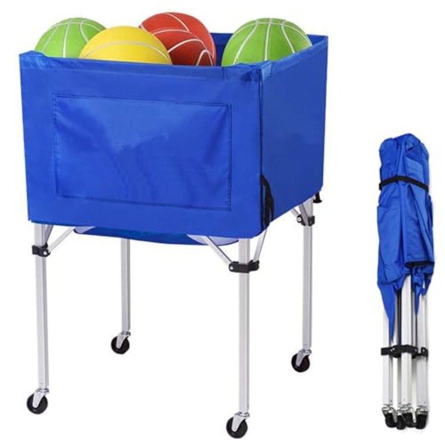 Volleyball Ball cart with Whee - Sports Equipment Garage Storage avis et prix