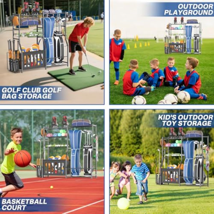 Heavy Duty Garage Sports Equip - Sports Equipment Garage Storage avis et prix
